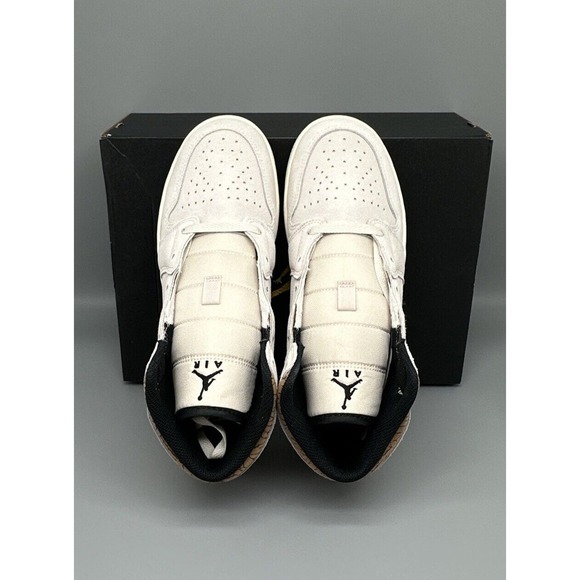 Jordan 1 Mid SE Brown Elephant Shoes DZ5369-102 Men's /Youth 7 Women's 8.5 - Picture 2 of 12